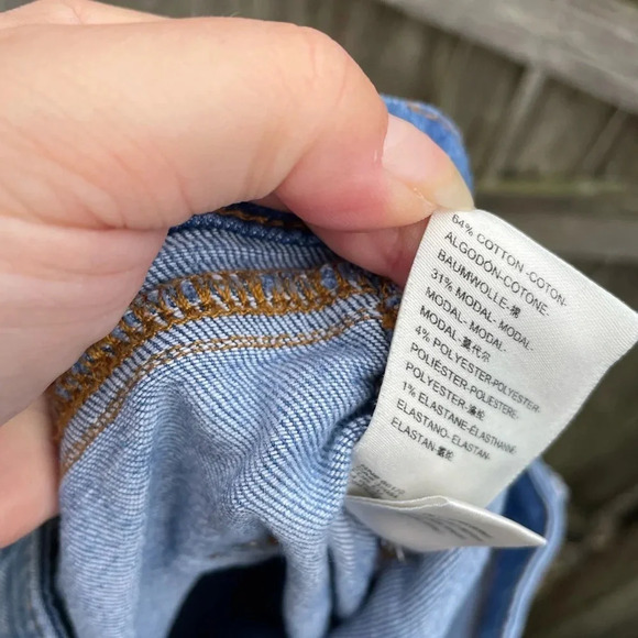 PILCRO AND THE LETTERPRESS SLIM BOYFRIEND JEANS - Picture 4 of 4